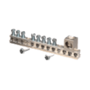 Barra de tierra para centros de carga EQ/SN/PN 8 terminales